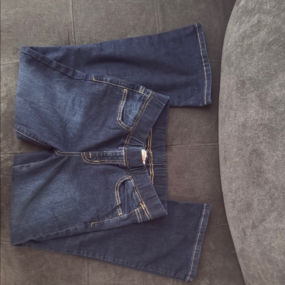 Cat & Jack girl Boot Cut Jeans - Dark Blue